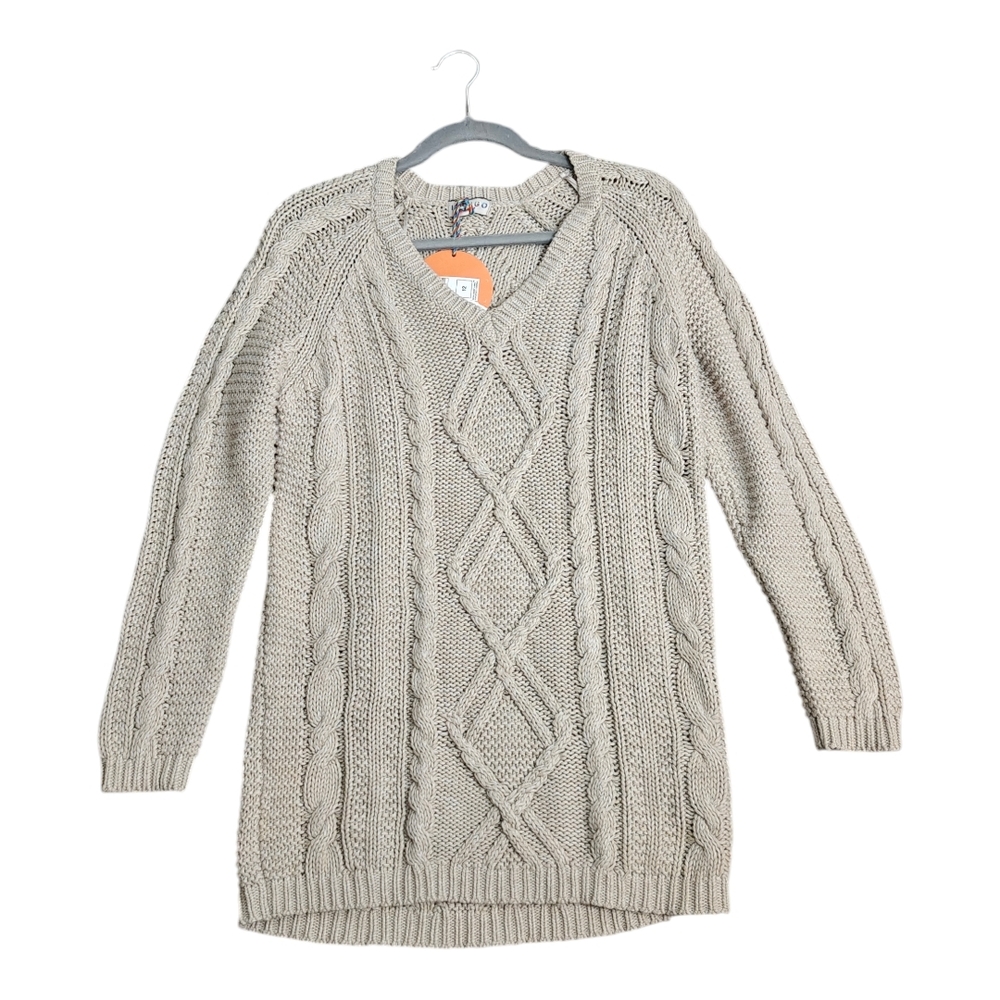 Marks & Spencer V-Neck Sweater - Light Gray
